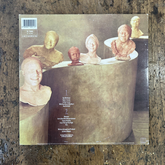 LP Stevie Wonder - Characters ZL 72001 Rock 1987 Vinile Funk Soul Rock