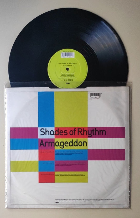 LP SHADES OF RHYTHM "THE SOUND OF EDEN" ZTT RECORDS 1991 ITALY ELECTRONIC