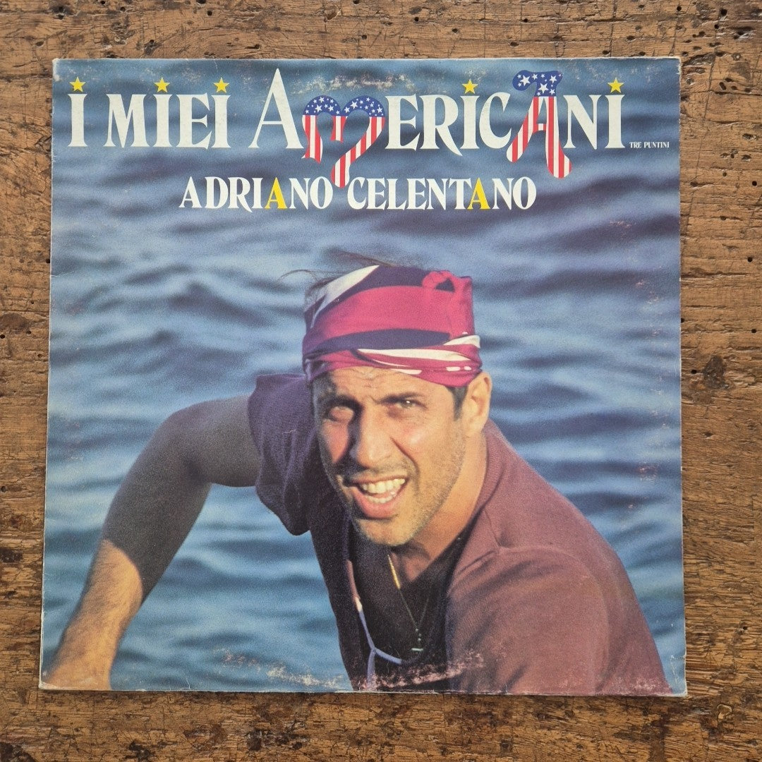 LP Adriano Celentano - I Miei Americani CLN 20445 Musica Italiana Vinile