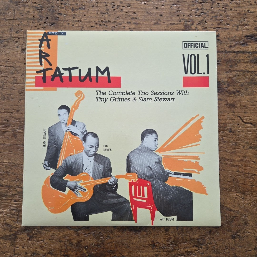 LP Art Tatum- The Complete Trio Sessions Vol. 1 3001 Jazz Vinile 1988