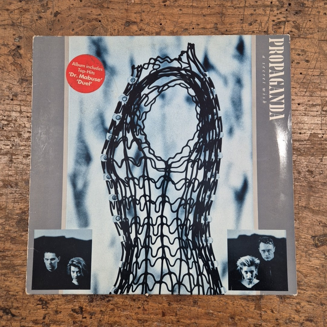 LP Propaganda - A Secret Wish 207 027 Made In Germany Musica Synth-pop Vinile