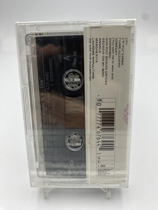 MUSICASSETTA Tape SS Mina - Del Mio Meglio N6 Live Italy