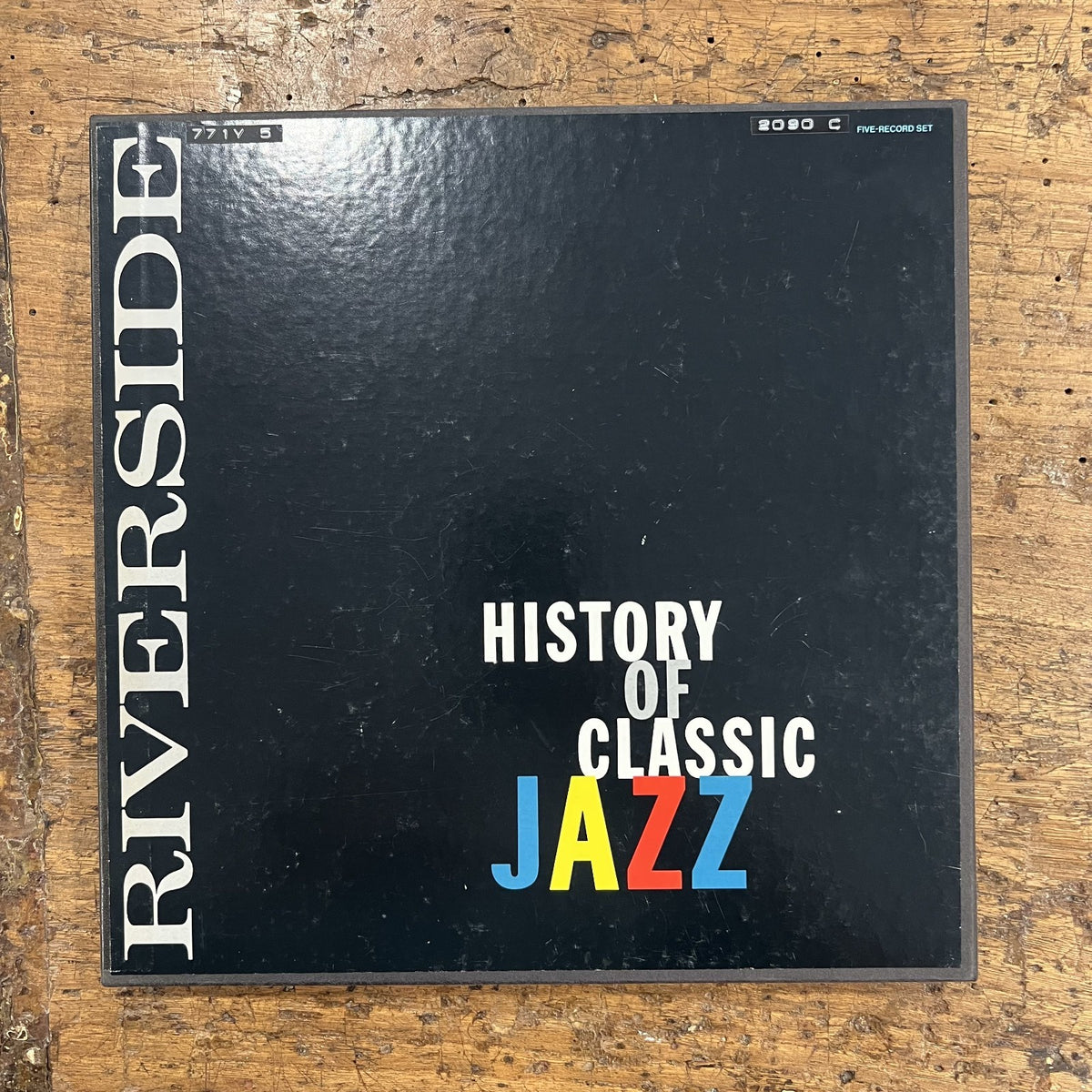 5LP Jazz Various – History Of Classic Jazz US 1956