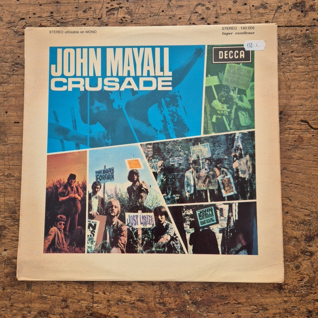 LP John Mayall's Bluesbreakers 192.005 france Musica Rock Pop Vinile 12