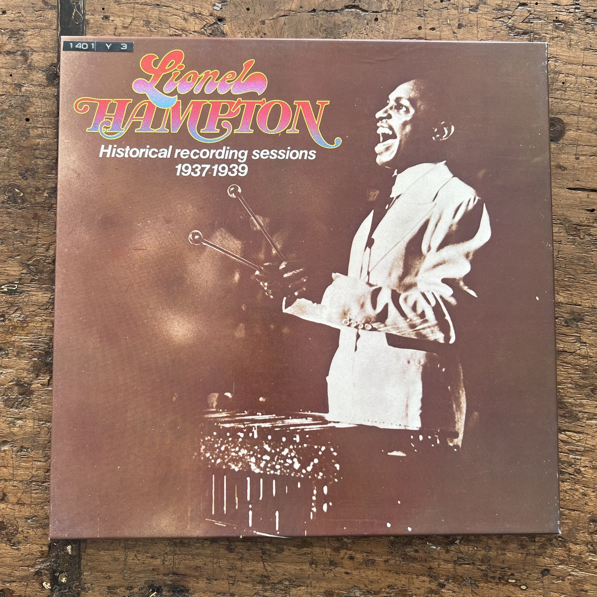 3LP Jazz Lionel Hampton Historical Recording 1937-1939 Vol. 1 Swing France 1978