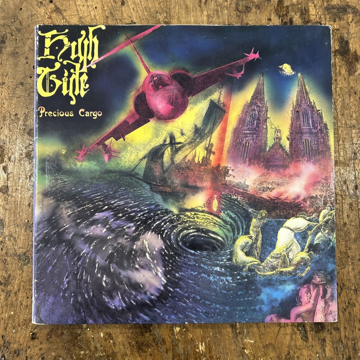 LP High Tide - Precious Cargo CR 019 Vinile 1989 Prog Rock Progressive