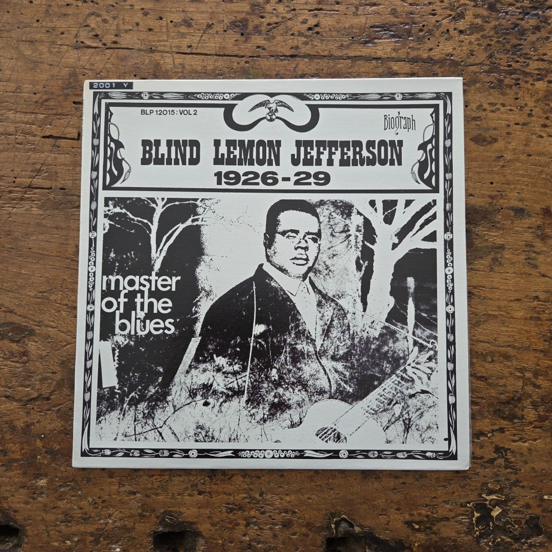 LP Master Of The Blues- Blind Lemon Jefferson Vol.2 BLP 12015 Jazz Vinile