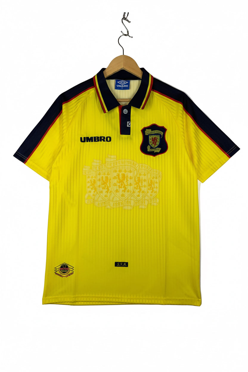 Maglia calcio Umbro Scozia 1996 Tg. M Vintage Replica