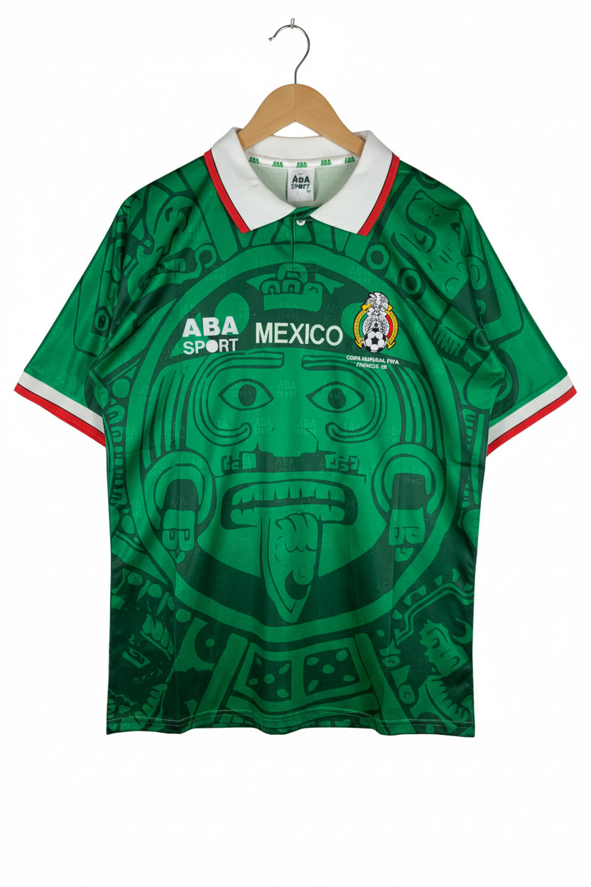 Maglia calcio Aba Sport Mexico 1998 Tg. M Vintage Replica