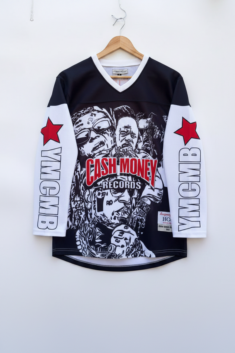 Maglia Hockey Headgear Classic Cash Money Records 1991 Size M