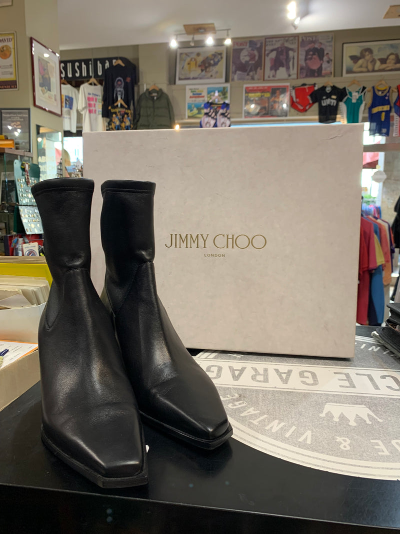 Stivaletti alla caviglia pelle Jimmy Choo Donna n.40