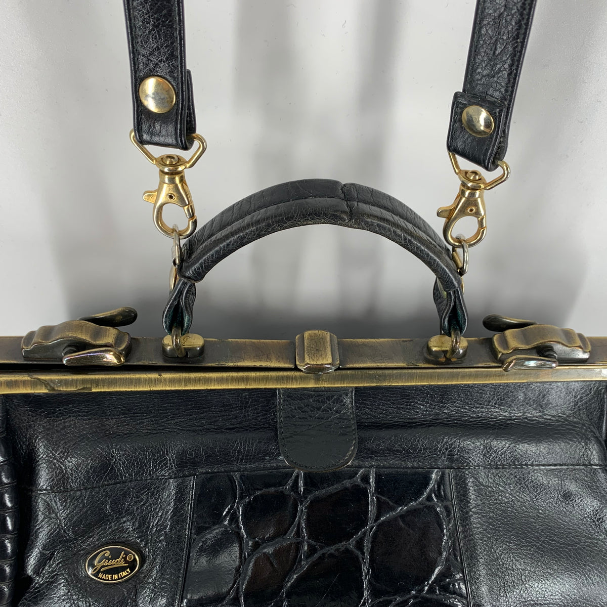 BORSA PELLE PIERO GUIDI 90’s