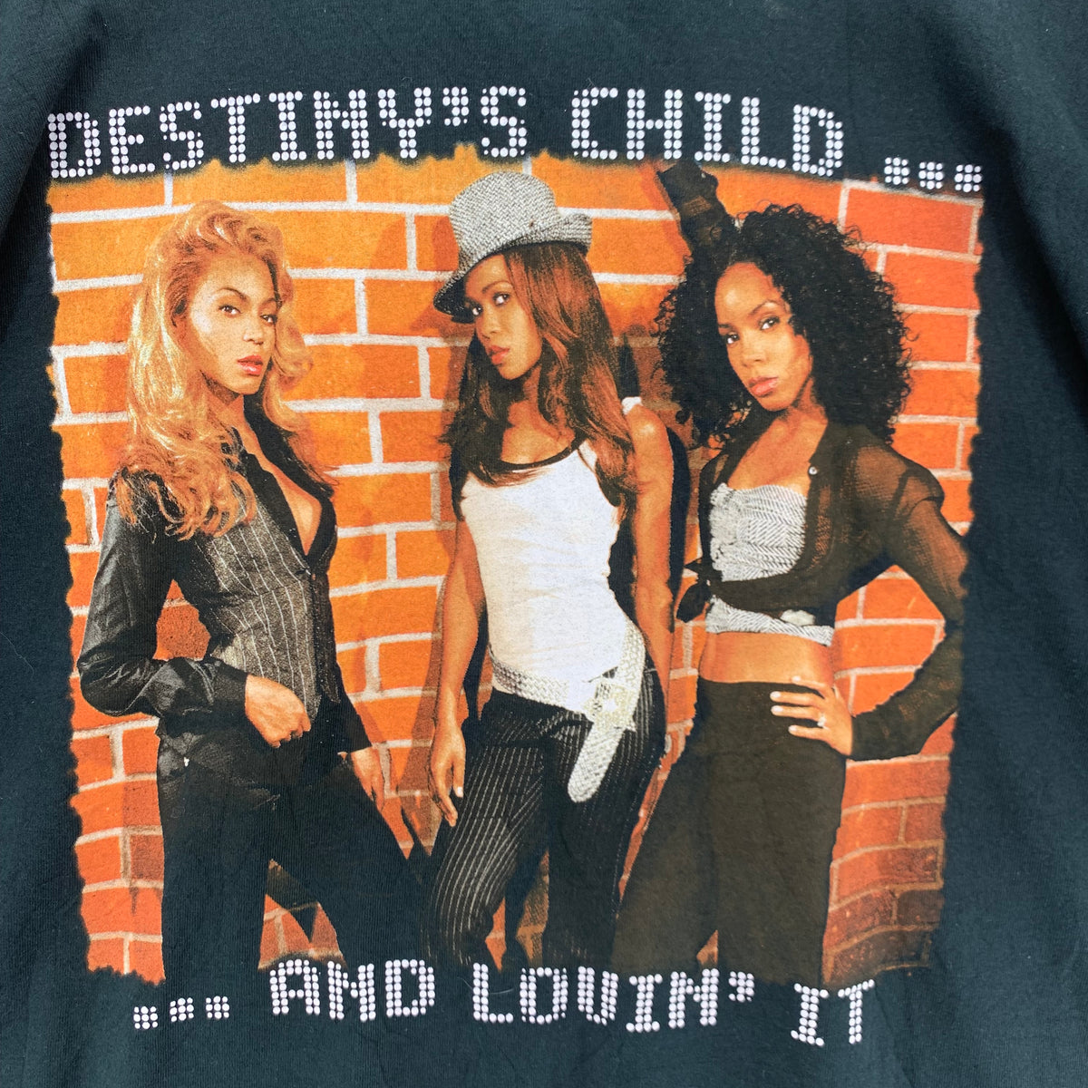 T-Shirt Vintage Destiny's Child World Tour 2005 Anvil
