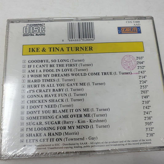 CD Ike & Tina Turner Starlite  CDS 51009 Sealed