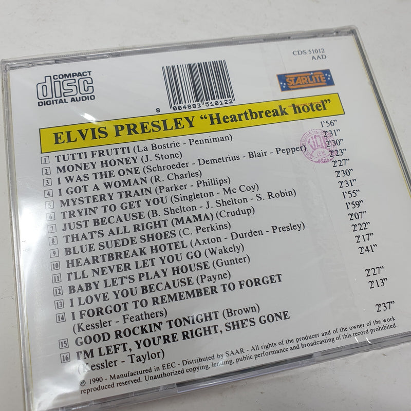 CD Elvis Presley – Heartbreak Hotel Starlite  – CDS 51012 Sealed