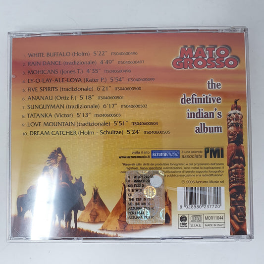 CD Mato Grosso  – The Definitive Indian's AlbumAzzurra Music