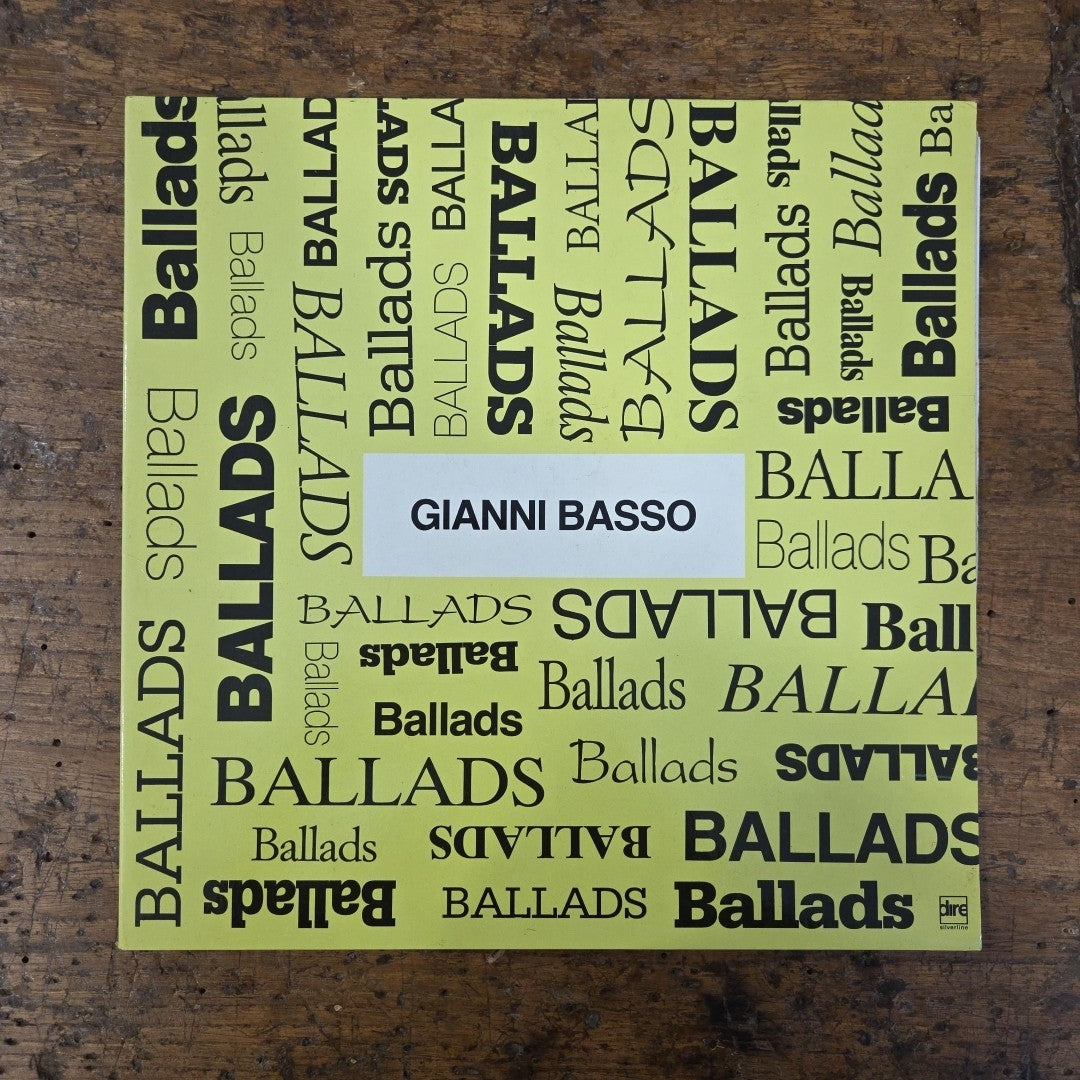 LP Gianni Basso - Ballads FO 379  Made In Italy Musica Italiana