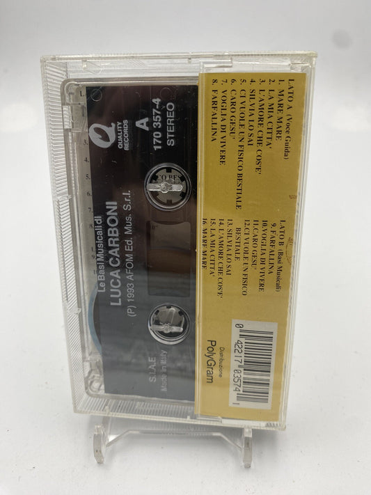 MUSICASSETTA Tape VG Various - Karaoke Basi Musicali Luca Carboni Italy