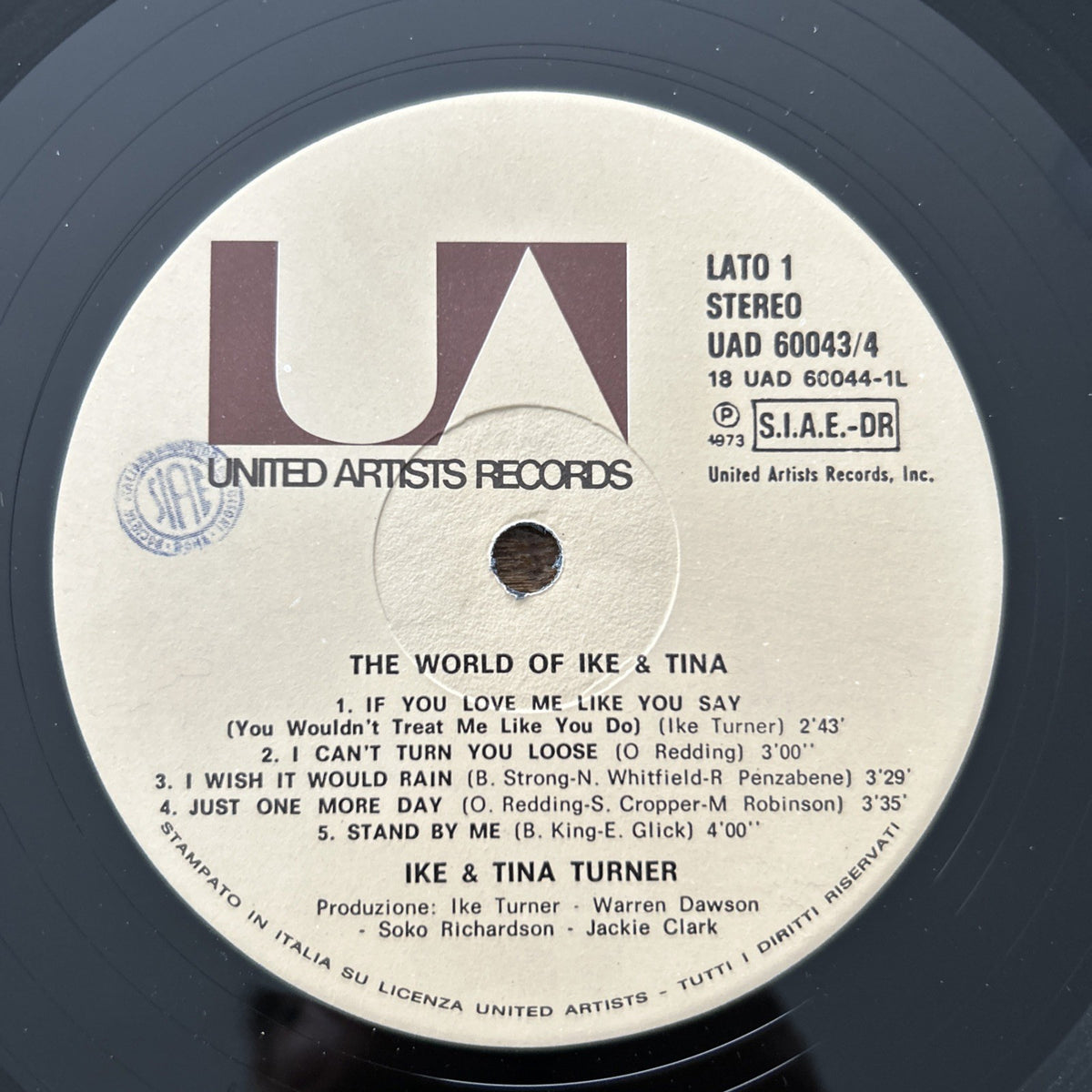 LP Ike & Tina Turner The World Of Ike & Tina UAD 60043/4 Funk Soul Disco Vinile