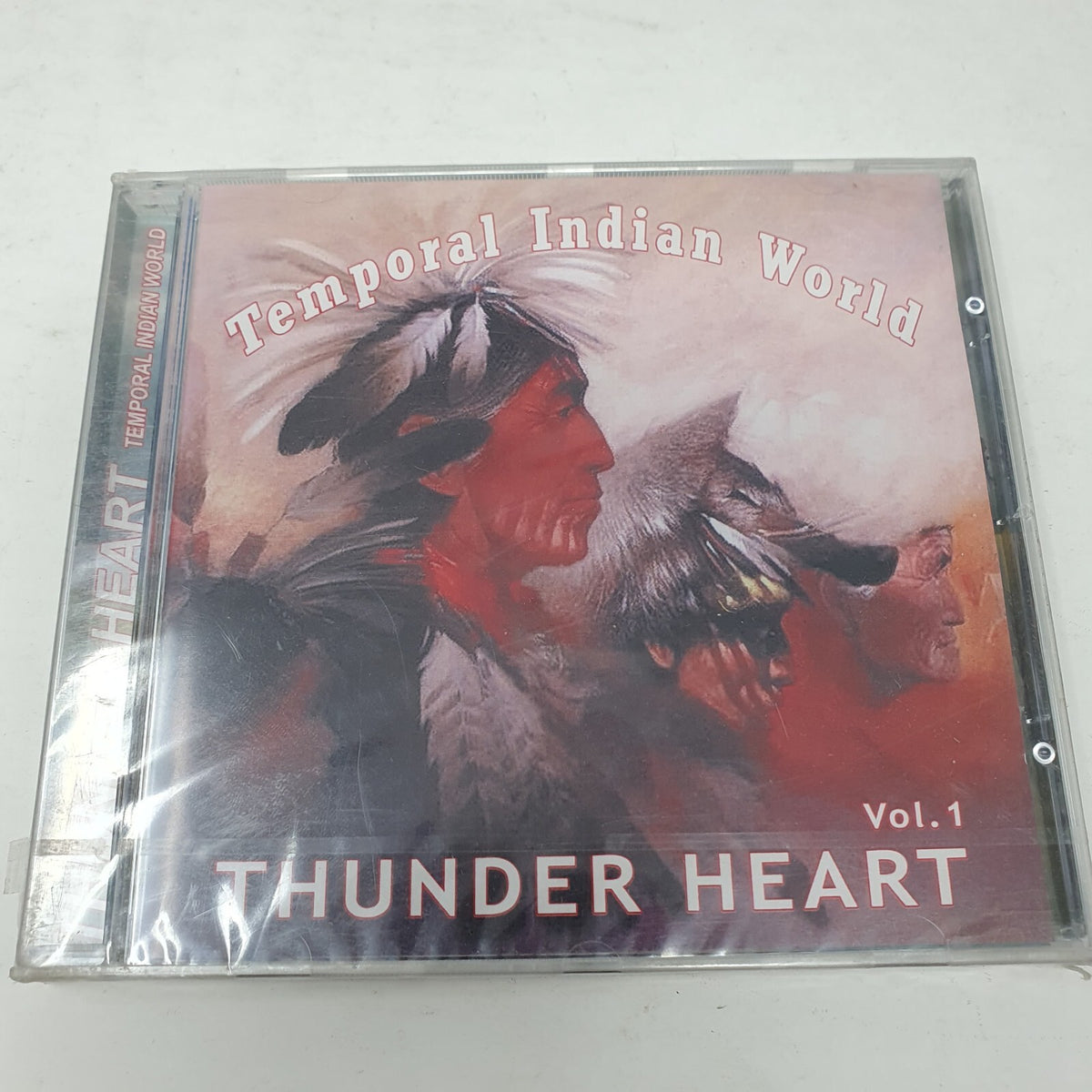 CD Temporal Indian World Thunder Heart Vol.1  Sealed