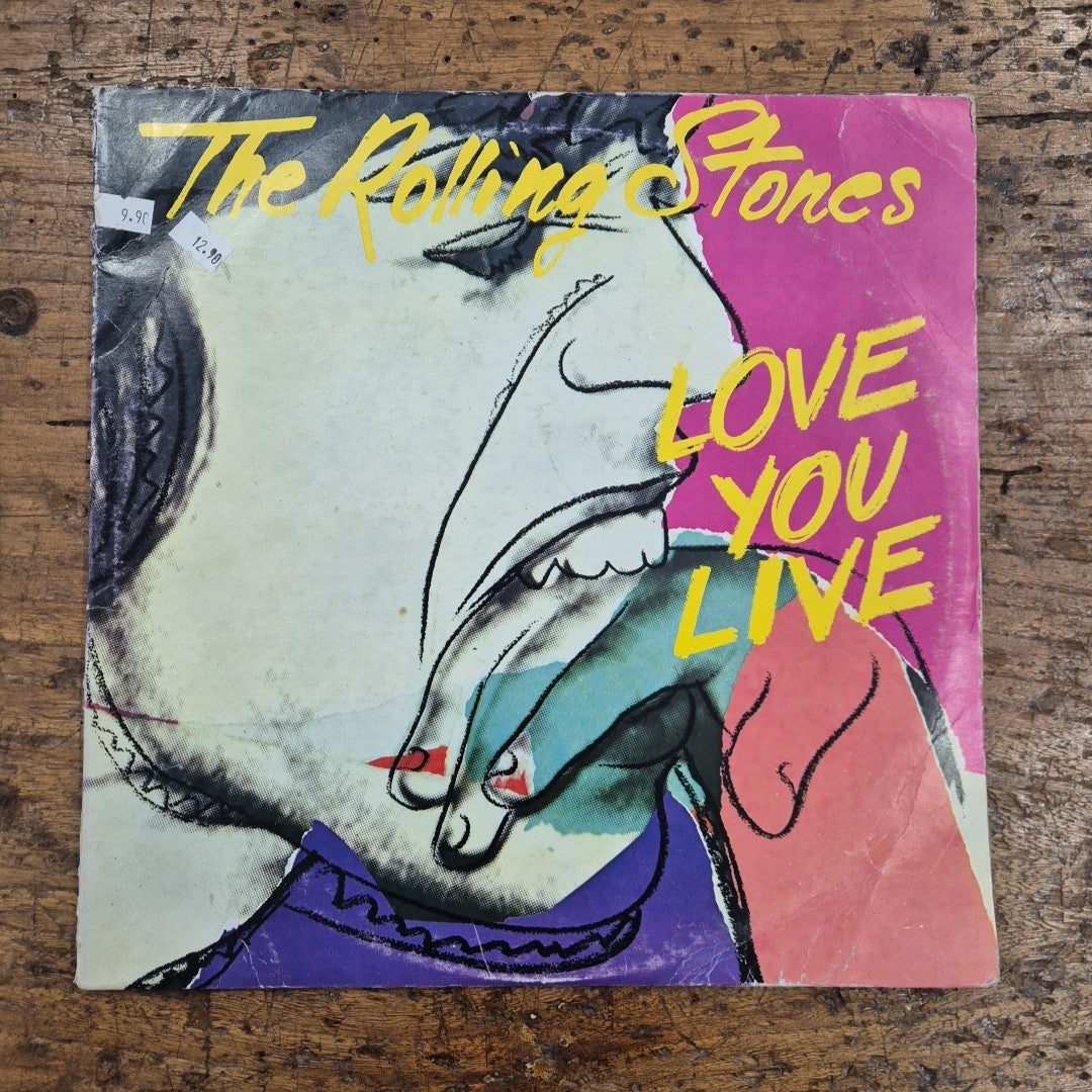 LP The Rolling Stones- Love You Live 3C 162-63081 ITALY 1977 Musica Vinile Rock