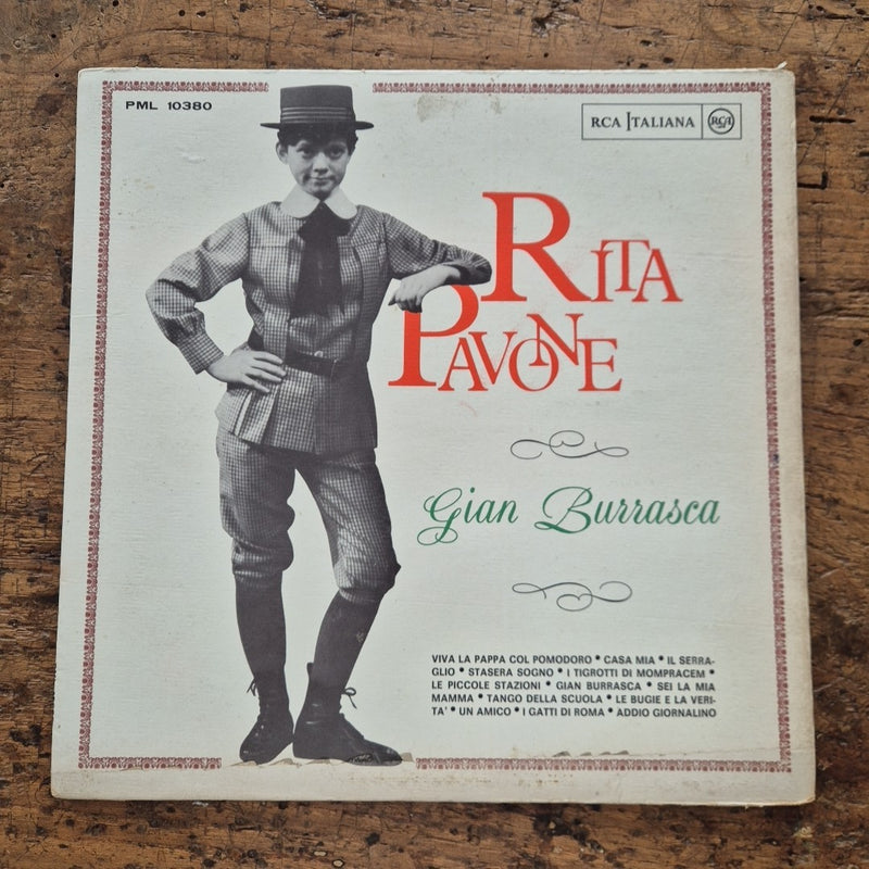 LP Rita Pavone - Gian Burrasca PML 10380 Rca Musica Italiana Vinile