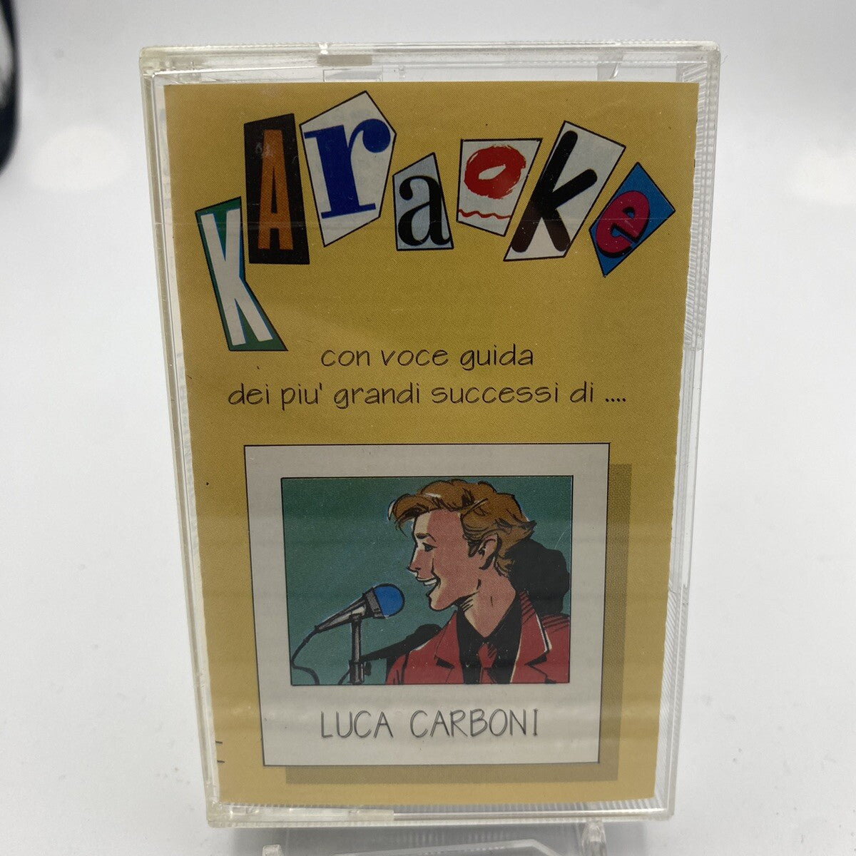 MUSICASSETTA Tape VG Karaoke Basi Musicali Luca Carboni