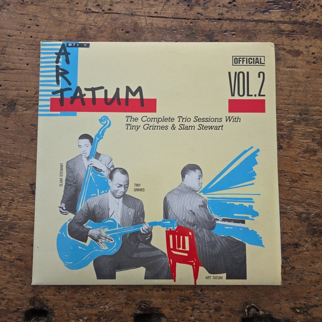 LP Art Tatum- The Complete Trio Sessions Vol. 2 3002 Jazz  Vinile 1988