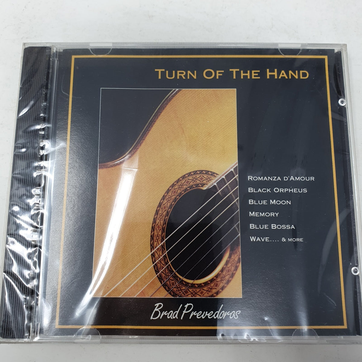 CD Brad Prevedoros  Turn Of The Hand Ancient Echoes Music Sealed