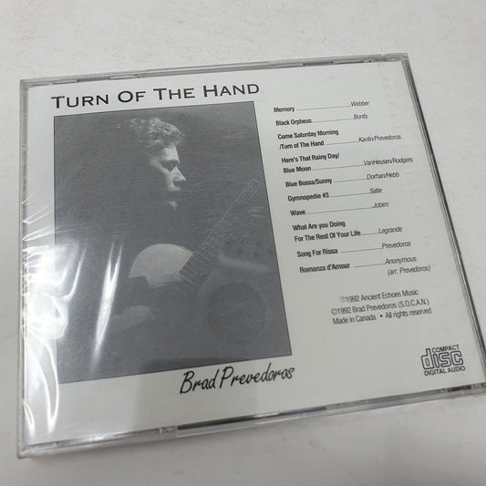 CD Brad Prevedoros  Turn Of The Hand Ancient Echoes Music Sealed