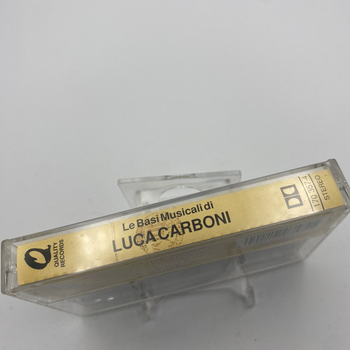 MUSICASSETTA Tape VG Karaoke Basi Musicali Luca Carboni