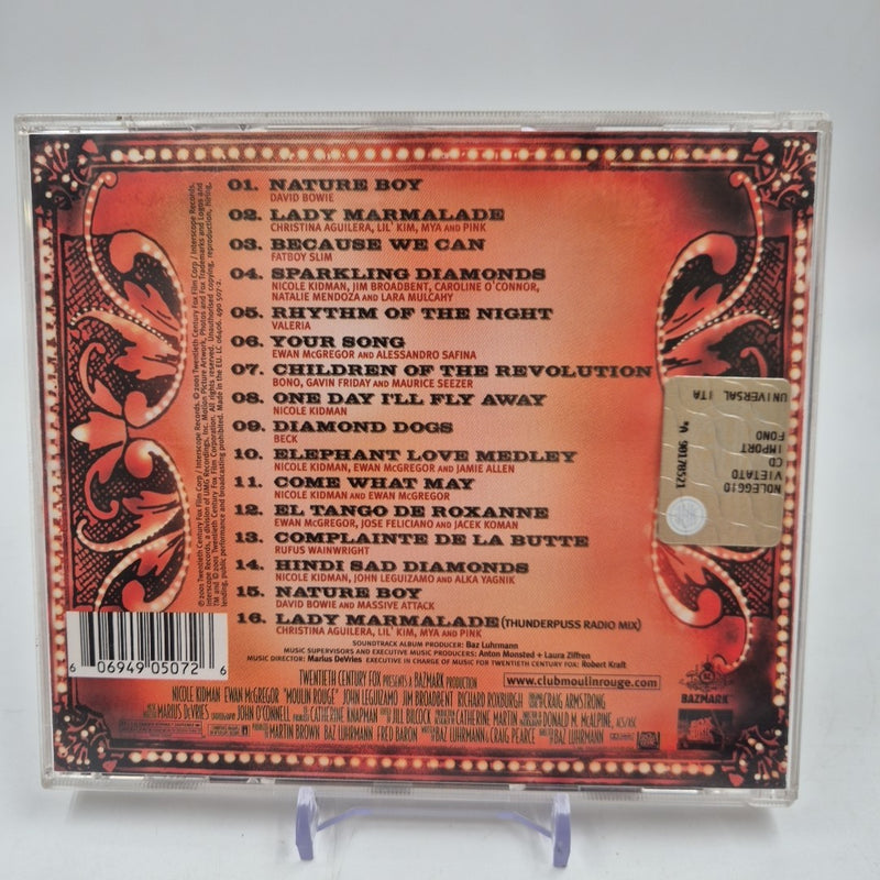 CD ost MOULIN ROUGE  Music From The Motion Picture Colonna Sonora