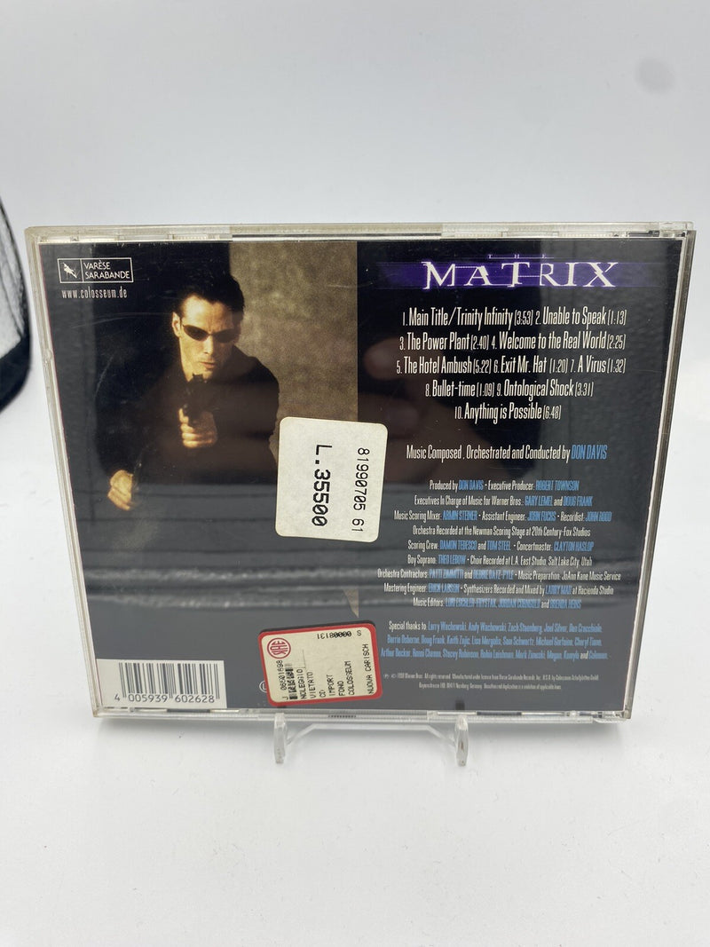 CD Various  The Matrix (Original Motion Picture Score) Elettronic Stage