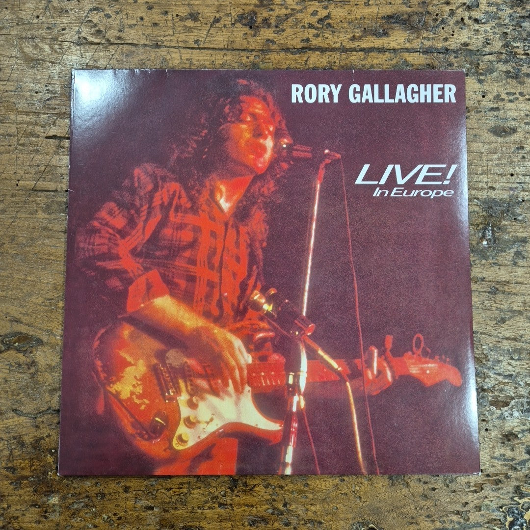 LP Rory Gallagher - Live! In Europe 88697 159351 Musica Rock Vinile