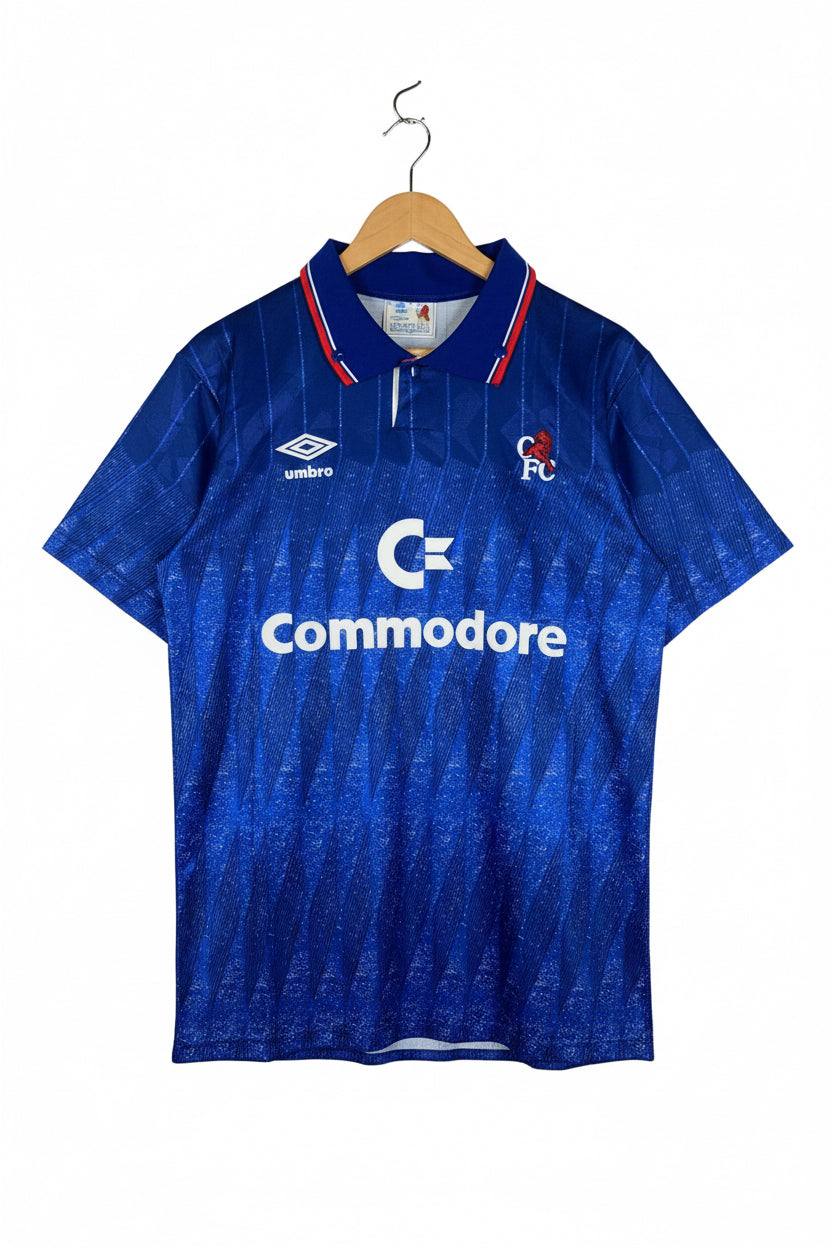 Maglia calcio Umbro Chelsea 1991 Tg. M Vintage Replica