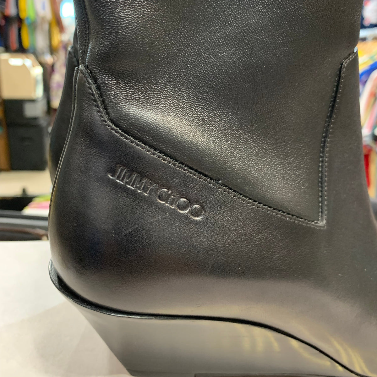 Stivaletti alla caviglia pelle Jimmy Choo Donna n.40