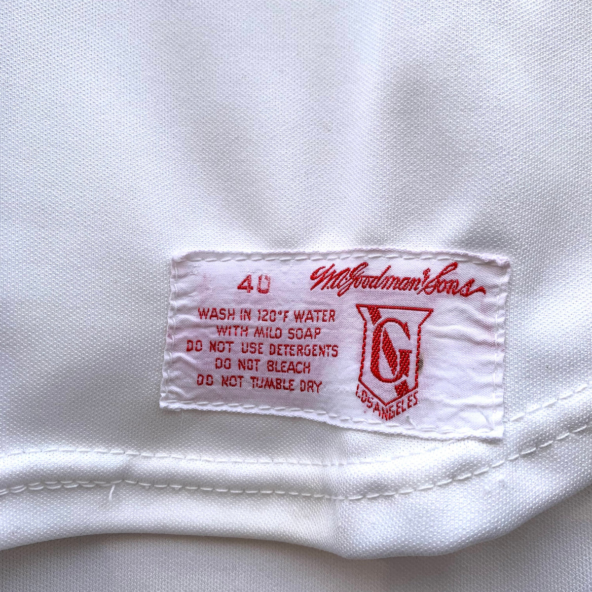 Maglia Baseball Pasadena Vintage 80’s Size M